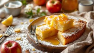 Il dolce che si fa con 3 mele e un po’ di miele, ed è mille volte meglio della solita torta