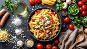 Pasta alla contadina cremosa: la più condivisa sui social