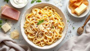 Pasta panna e prosciutto: la versione che piace a tutti