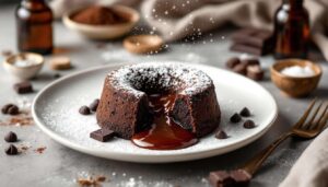 Scoprite il tortino al cioccolato con cuore fondente: caldo, soffice e irresistibile, un momento di pura dolcezza che conquista ogni goloso