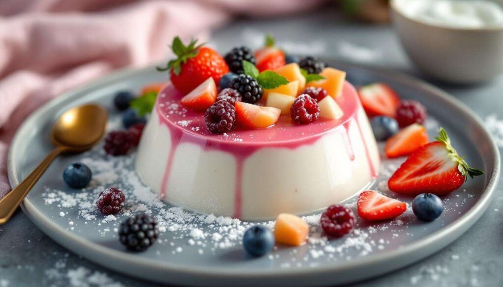 Un dessert fresco e colorato: ecco come preparare la gelatina allo yogurt con frutta
