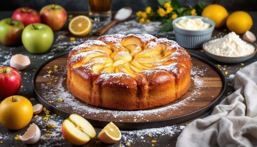 Torta di mele e mascarpone, la ricetta per ottenerla soffice