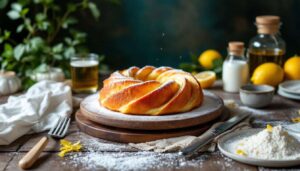 La ciambella soffice con un solo uovo che ricorda le colazioni lente di una volta