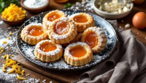 BISCOTTI FRIABILI OCCHI DI BUE: dolce ricetta ripieno marmellata