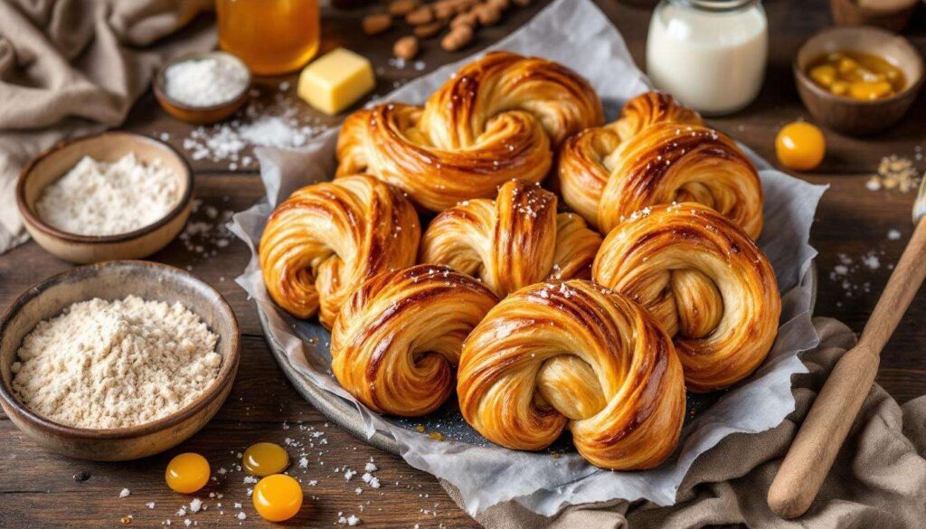 Cornetti integrali al miele: soffici e profumati con la sfogliatura “furba