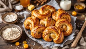 Cornetti integrali al miele: soffici e profumati con la sfogliatura “furba