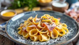 Torcetti di sfoglia con pancetta Ricetta antipasto geniale pronto in pochi minuti
